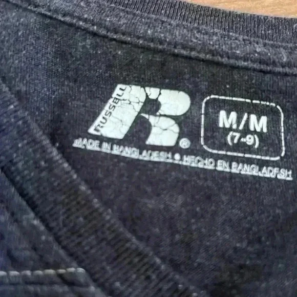 UCF Knights Russell Athletic V-Neck Tee Women’s Medium Black Gold Football Shirt - Picture 5 of 7